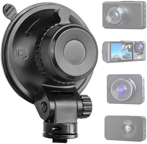 Car Suction Cup For Dash Cam Holder With Types Adapter Homree