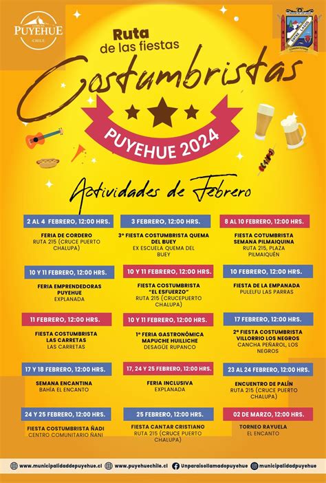 Ruta De Las Fiestas Costumbristas Puyehue Turismo Puyehue