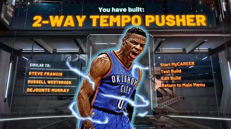 Best Way Tempo Pusher Build On Nba K Rarest Most Overpowered