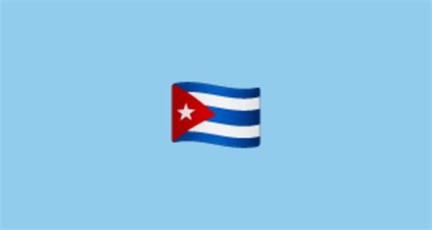 🇨🇺 Flag: Cuba Emoji on WhatsApp 2.17