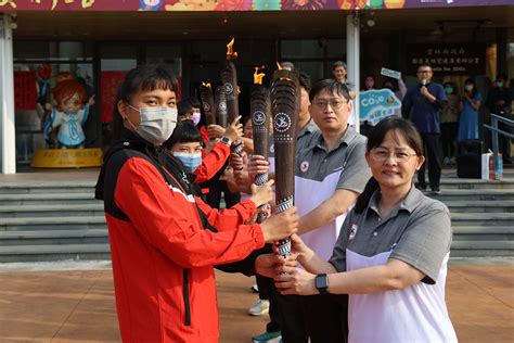 112年全國原住民運動會 聖火傳到雲林