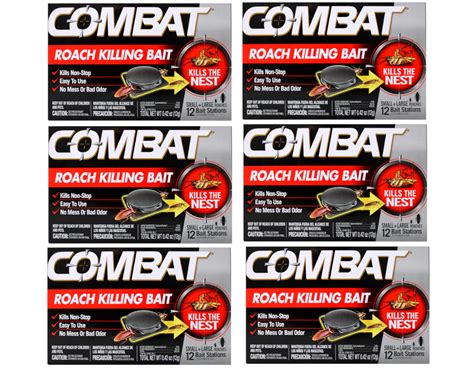 Combat Roach Killing Bait Stations For Small And Large Roaches 12