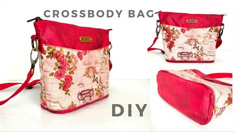 Easy Crossbody Bag Tutorial How To Make Crossbody Bag Youtube