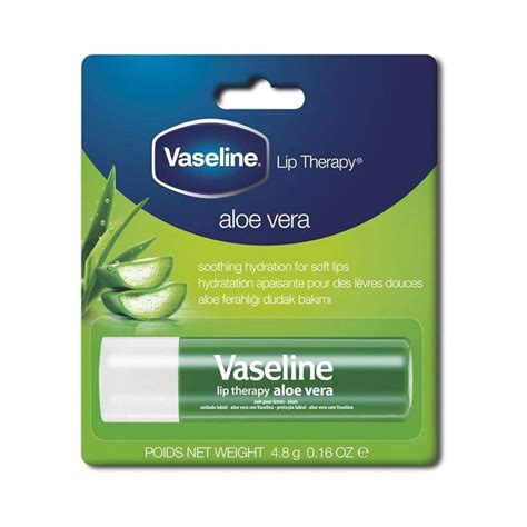 Vaseline Aloe Vera Lip Therapy Lip Balm 48g Myaster