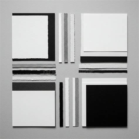 Gray Paper Squares Stock Illustrations 6354 Gray Paper Squares Stock