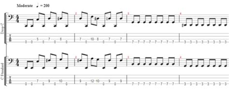 Drop C Bass tuning - Guide With Tuner - BassOx