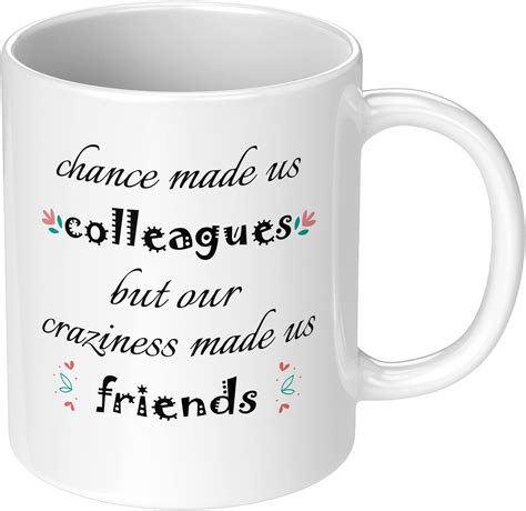 Amazon.com: MAUAG Coworker Gifts for Women Men - Chance Made Us