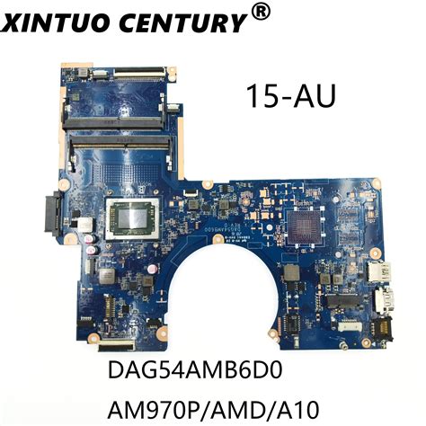 DAG54AMB6D0 For HP Pavillion 15 AW 15 AU A10 9600P Notebook Mainboard