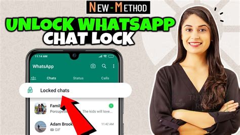 How To Unlock Whatsapp Chat Lock Easy Youtube