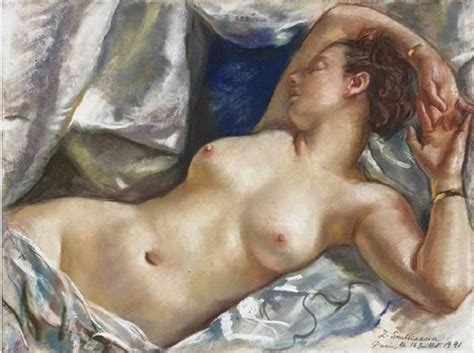 Nude Naturschitsa 1941 Zinaida Serebriakova WikiArt Org