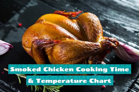 Smoked Chicken Cooking Time Temperature Chart Howdykitchen