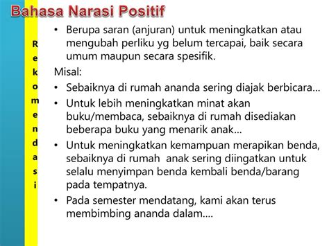 Detail Contoh Pengisian Raport Paud Narasi K Koleksi Nomer