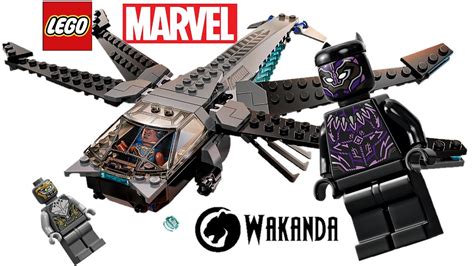 LEGO Marvel Black Panther Dragon Flyer 76186 Review WAKANDA Forever