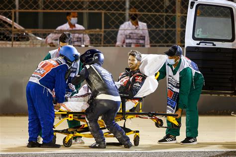 Apr S L Effroyable Crash Et L Enfer Des Flammes Romain Grosjean De