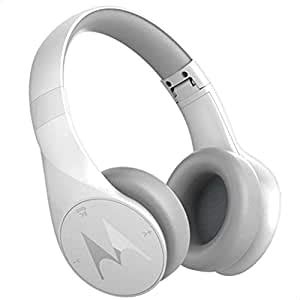 Motorola Pulse Escape Wireless Over Ear Headphones White Amazon