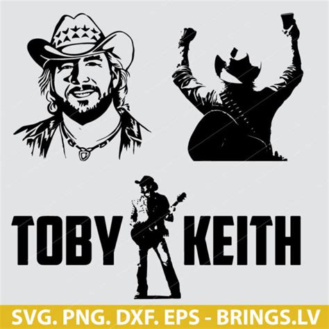 Toby Keith SVG Toby Keith Country Music SVG Toby Keith Singer SVG