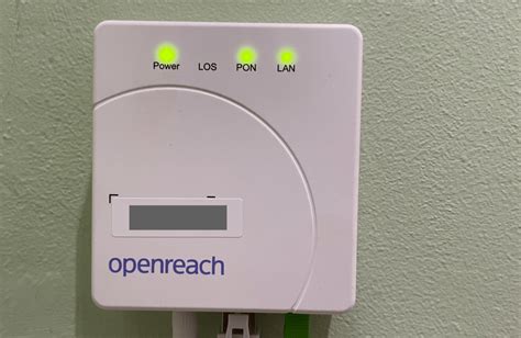 What Do The Lights On My Openreach Full Fibre Modem Mean The Big