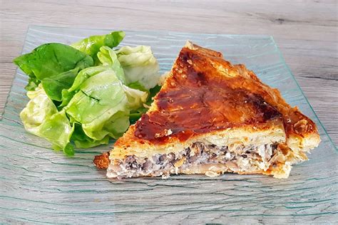 Tourte Au Poulet Et Aux Champignons Au Thermomix Recette Tourte Au