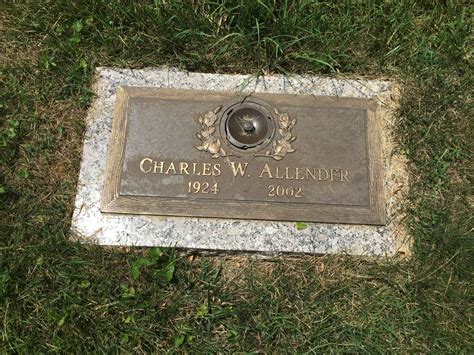 Charles Wilford Allender Homenaje De Find A Grave