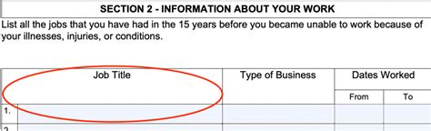 Work History Report Form Ssa 3369 Bk Fillable Printable Forms Free Online