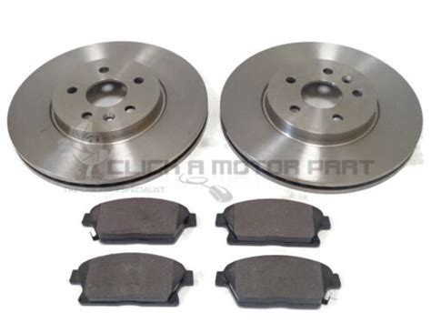 VAUXHALL MOKKA 2012 2016 FRONT 2 BRAKE DISCS AND PADS SET NEW EBay