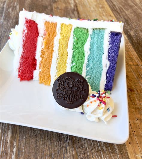 Rainbow Cake Near Me Three Brothers Bakery