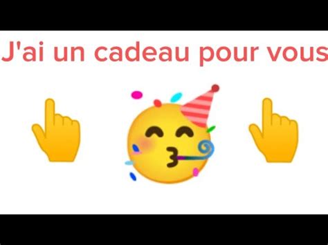 J Ai Un Cadeau Pour Vous Youtube