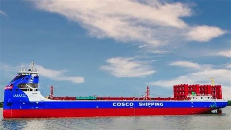 China Launches First Teu Electric Containership For Yangtze Service