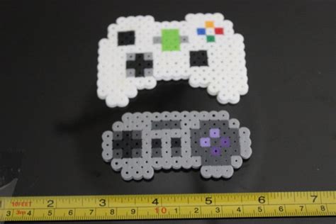 Items Similar To Controllers Xbox 360 Or Snes Perler Beads On Etsy