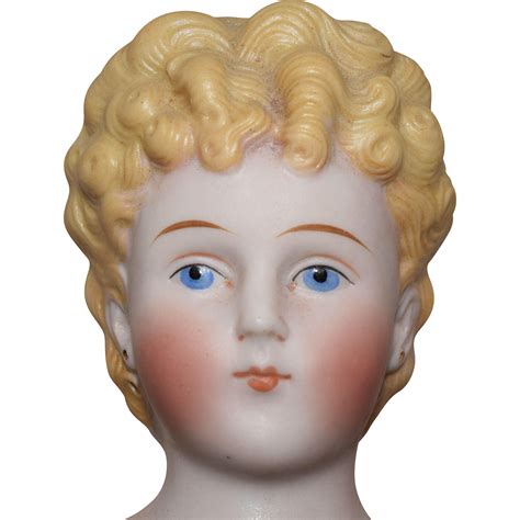 German Parian Bisque Shoulder Head Doll By Alt Beck And Gottschalck