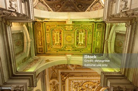 Interior Detail Of San Marco Church Florence Stock Photo - Download ...