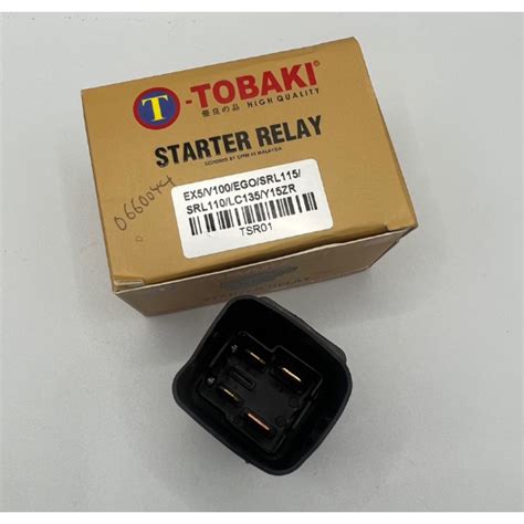 Original Tobaki Starter Relay Ex V Ego Srl Srl