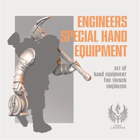 Trench engineers hand equipment – Tiny Legend