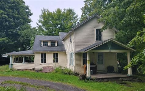 Cheap Ish Circa New York Farmhouse For Sale With In Law Apt Barn