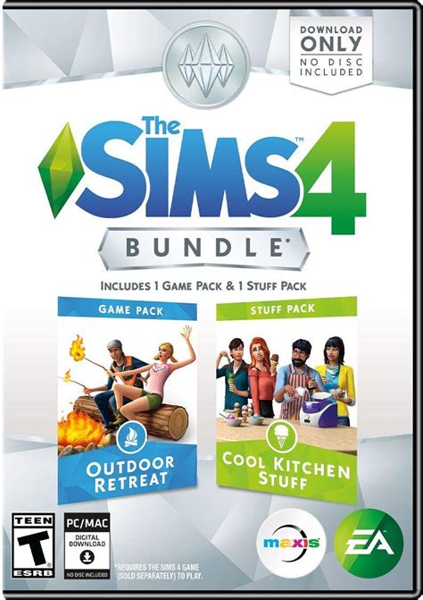 Buy The Sims 4 Bundle Pack Outdoor Retreat And Cool Kitchen Stuff Pack