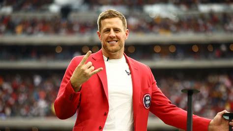 J J Watt Inducted Into Texans Ring Of Honor