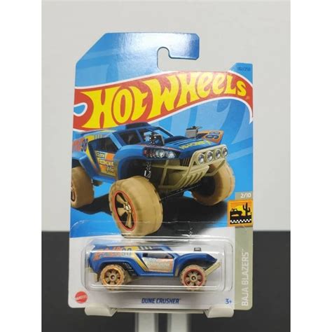 Hot Wheels Dune Crusher Blue No Baja Blazers