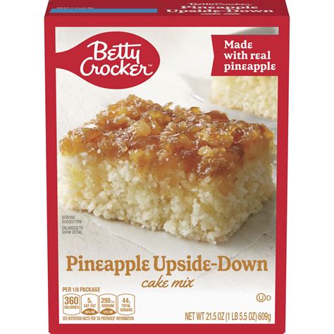 Betty Crocker™ Pineapple Upside Down Cake Mix and Topping ...