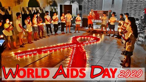 2020 World Aids Day Celebration Candle Lighting Activity Youtube