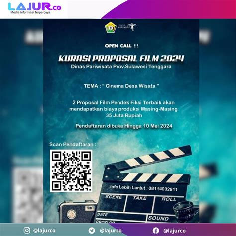 Dispar Sultra Buka Pendaftaran Lomba Kurasi Film Desa Wisata Hadiahnya