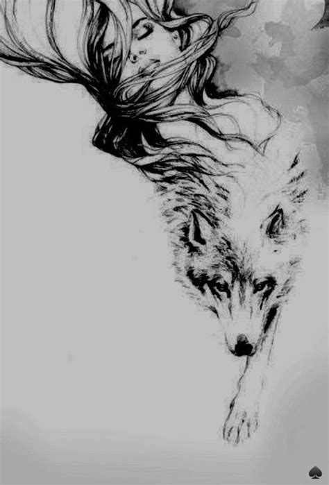 Les Plus Beaux Tatouages Loup Pour Femme Wolf Girl Tattoos Wolf