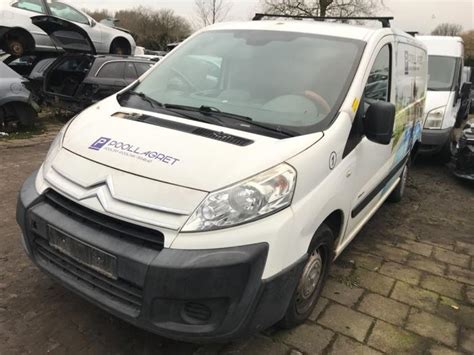 Citroen Jumpy 2 0 HDI 120 16V Schrottauto 2008 Weiß