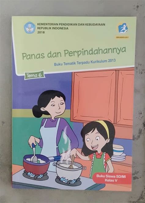 Buku Tema 6 Panas Dan Perpindahannya Untuk Kelas 5 Sd Mi Lazada Indonesia