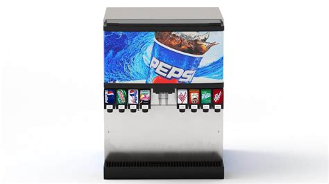 Soda Fountain Machine 02 - 3D Model by 3dxin