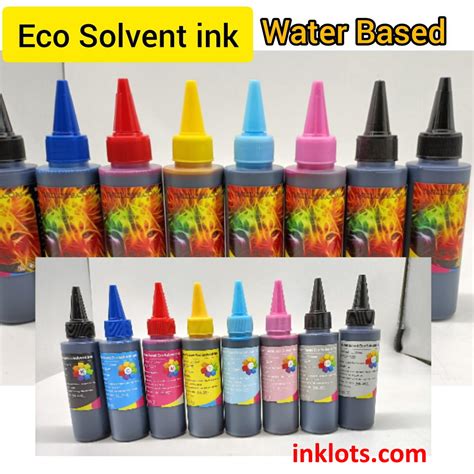 Water Based Eco Solvent Ink For All Epson Inkjet Printers