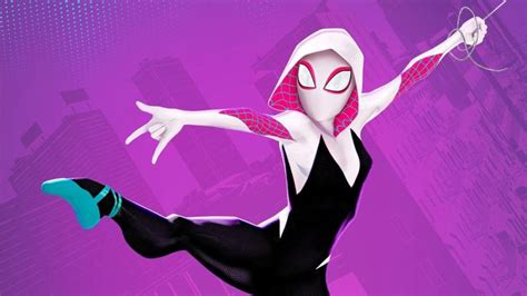 Wallpaper Spider Gwen Stacy in Spider-Man: Into the Spider-Verse ...