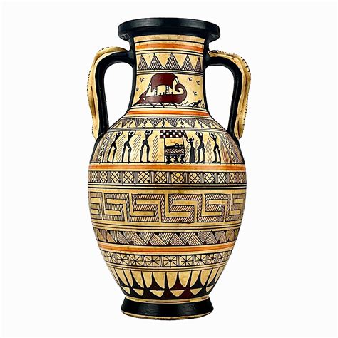 Greek Pottery Vase Works