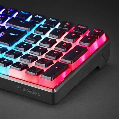 Mars Gaming Mkultra Teclado Mec Nico Negro Switch Marr N