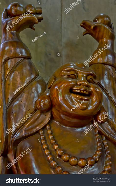 Laughing Buddha Chinese God Happiness Wealth Stock Photo 84839167