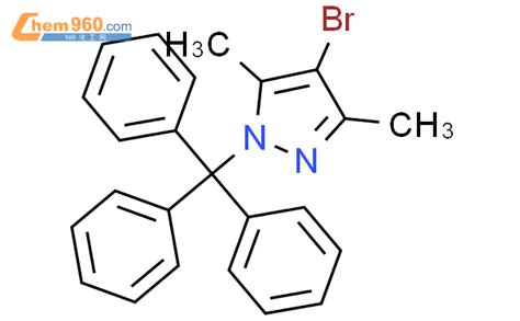 919802 98 5 4 溴 3 5 二甲基 1 三苯甲基 1H 吡唑CAS号 919802 98 5 4 溴 3 5 二甲基 1 三苯甲基